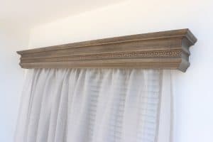 Wooden Window Cornice